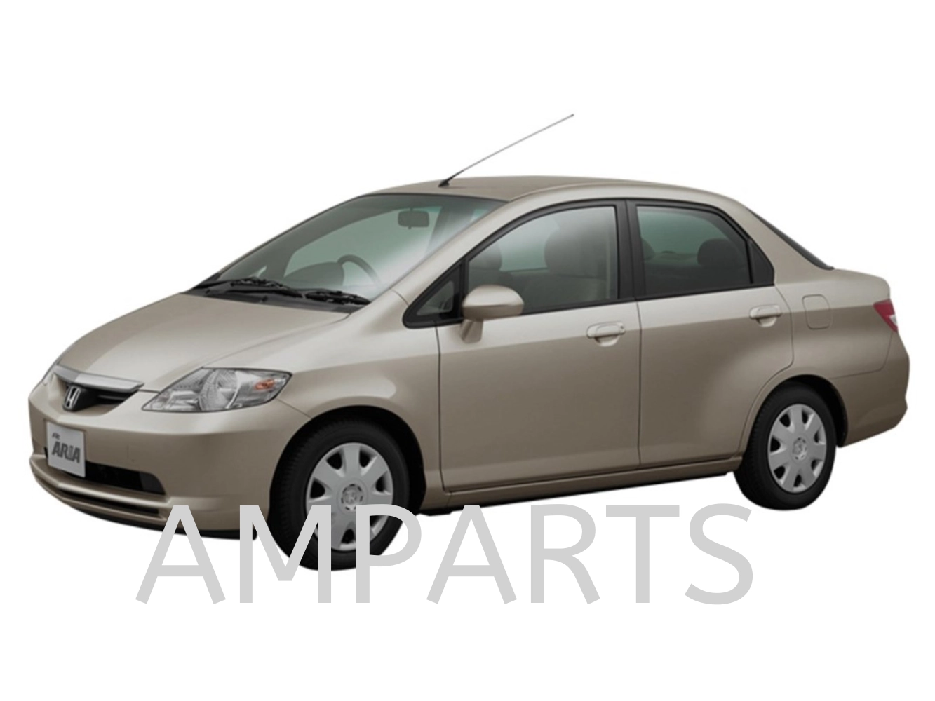 Honda City 2003 Front Bonnet Molding (Chrome)